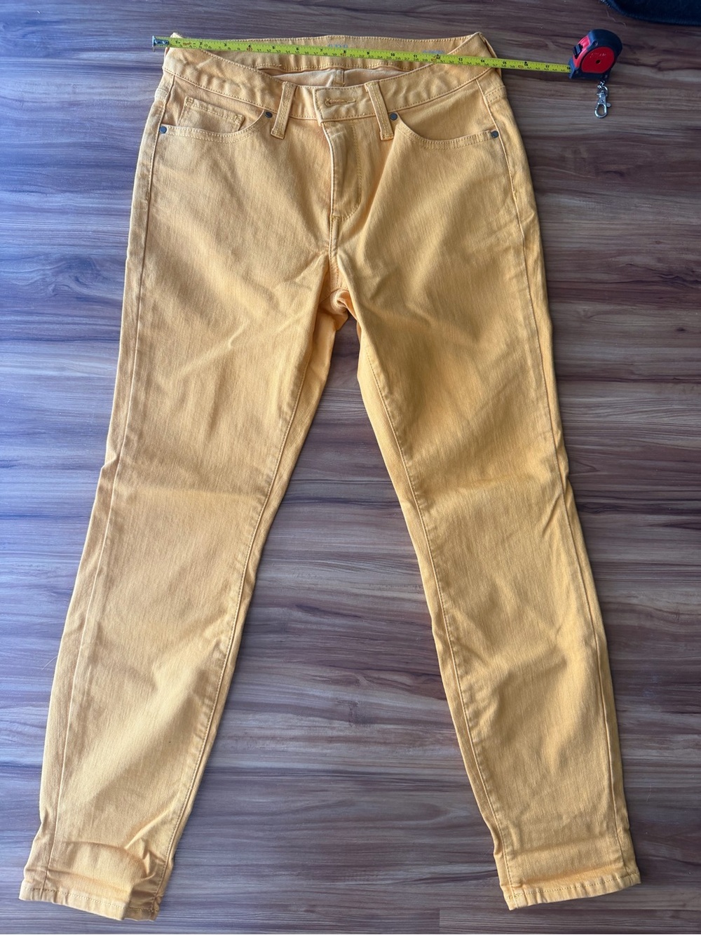 a.n.a Skinny Ankle Jeans in Golden Yellow